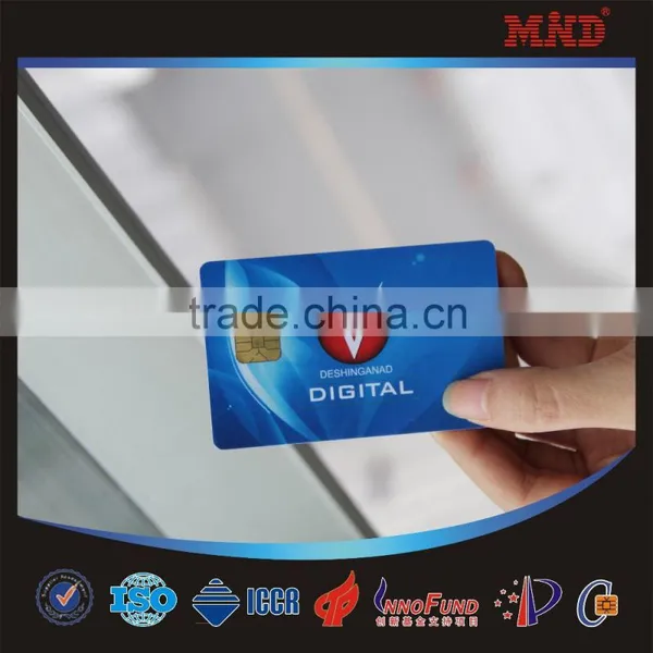 MDC333 PVC Contact IC Card With FM4442 256K Chip photo-2
