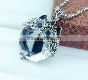 New Products 2016 Charms Necklace Jewelry Owl Necklace Wholesale photo-2