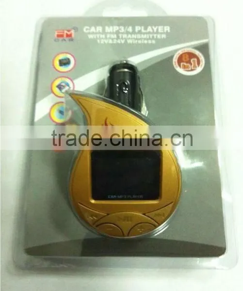 Fashion Design Instructions Car MP3 Player USB With FM Transmitter Support SD/MMC/Flash Disk photo-3