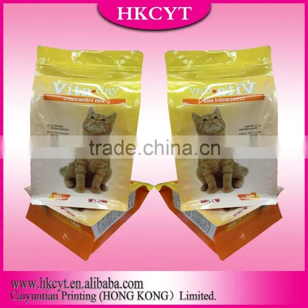 Flat Bottom Cat Food Bag