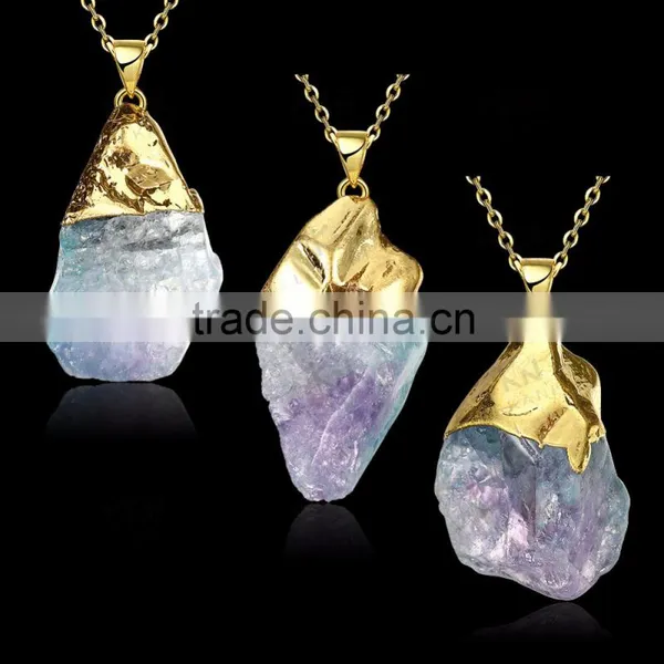 Fashion Single Stone Pendant Necklace Women, Beautiful One Stone Pendant photo-4