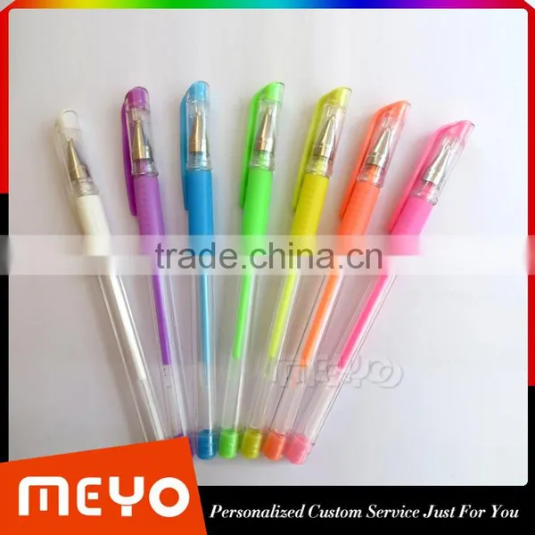 Coloured Gel Pen Set Office Gel Ink Pen Indelible Refill Pen Quality Choice photo-2