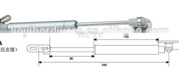 Good Quality Hydraulic Kitchen Metal Cabinet Shelf Supports Hinges KH29A photo-2