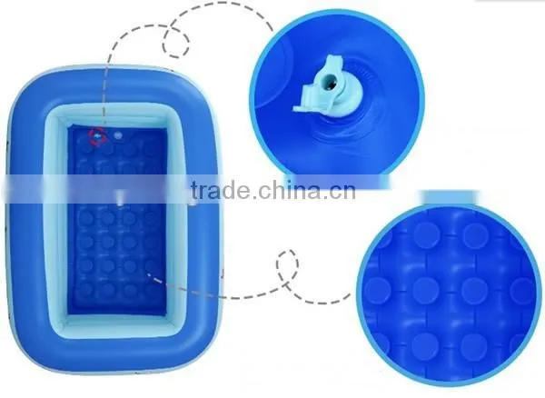 6P Material Square Green Pool Inflatable Pool Plastic Pool for Baby photo-5