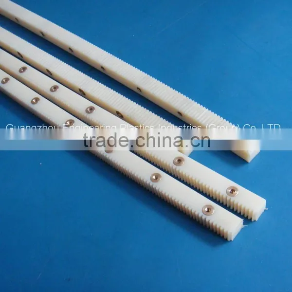 Excellent Inherent Property OEM&ODM MC Nylon Gear Rack Nylon6 Gear Rack and Pinion photo-3
