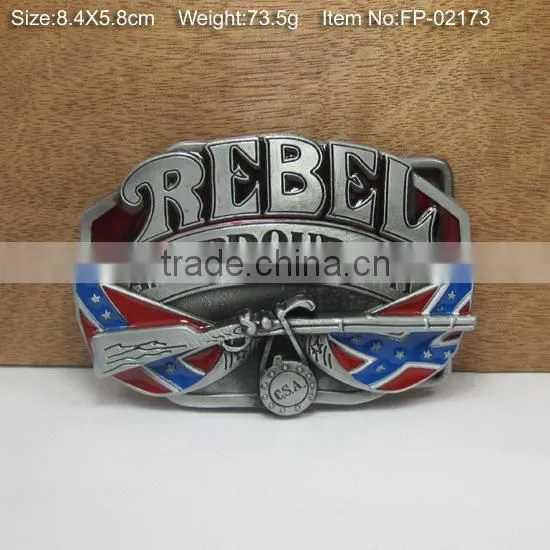 Factory WholesaleMetro Belt Buckle 32mm Nickel Plate photo-5