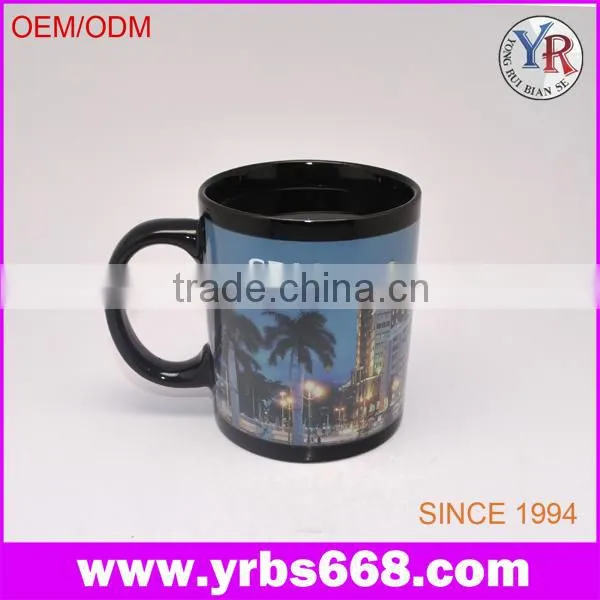 Hot Sale Seasonal/holiday Item Custom Color Changing Mug for Promotional Gift