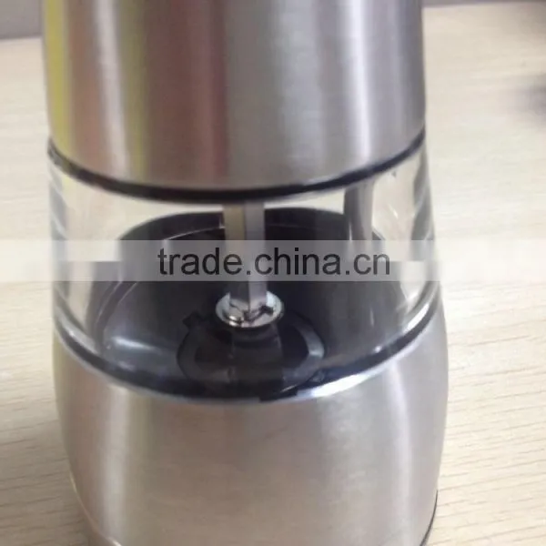 Stainless Steel Electric Salt & Pepper Mill Model Salt Grinder photo-3