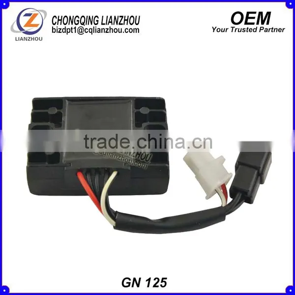 China OEM Part Haojue GN125 Motorcycle Voltage Regulator photo-3