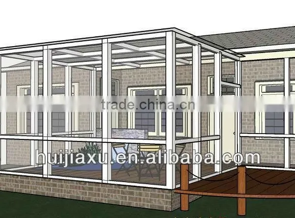 Outdoor Glass House ,aluminum Sun House & Glass House,glass Room