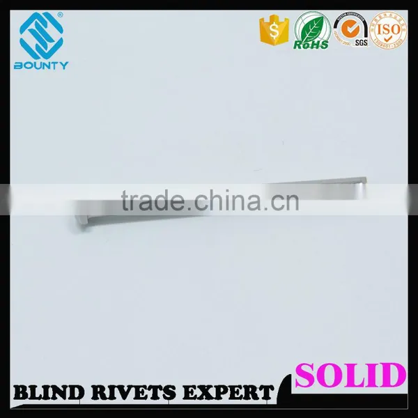 GALVANIZED FLAT HEAD STEEL SOLID RIVETS photo-2