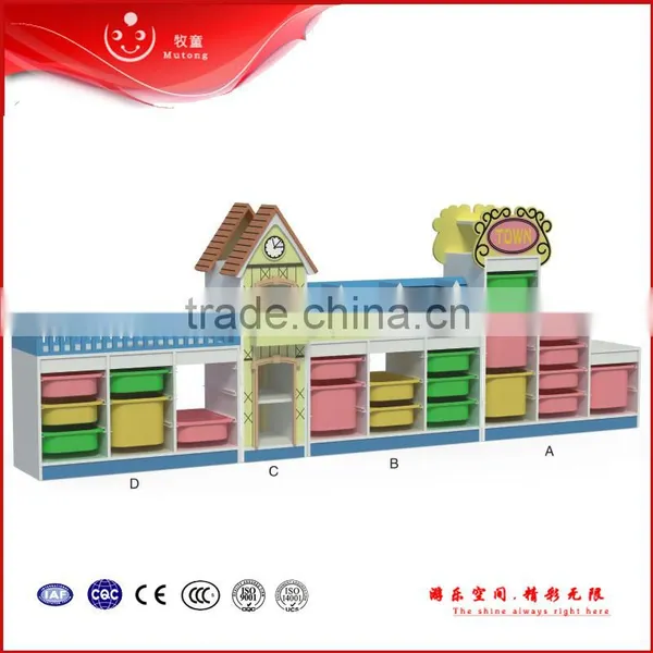 Kindergarden Plastic Wall Unit Furniture photo-2