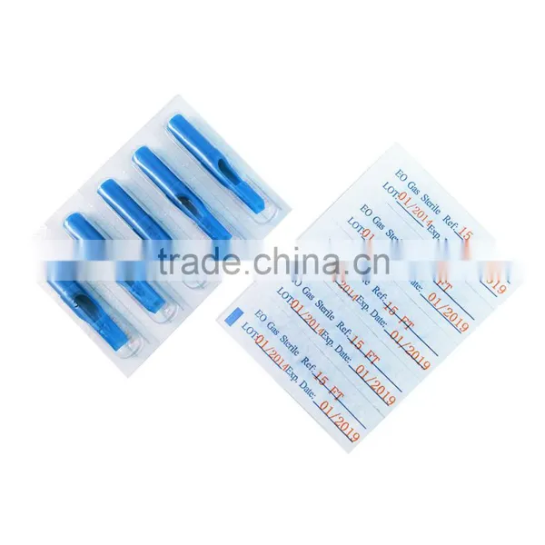 High Quality Disposable Tattoo Tip 15FT Blue photo-4