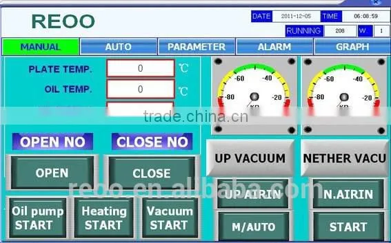 REOO Semi Automatic Laminator RO-B2 MINI Semi-Auto Laminator for Solar Panels (Touch Screen) photo-4