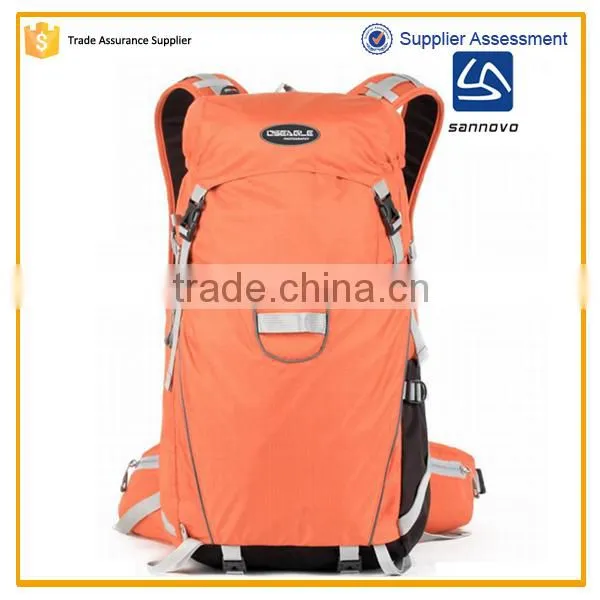 Manufacturer Supplier Exporte Wholesale Camping Back Pack in Small Order, High Quality Black Knapsack photo-2