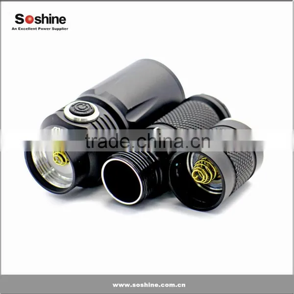 2016 New Soshine TC5CS LED 960 Lumens White Control Tactical Led 18650 Rechargeable Flashlight photo-3