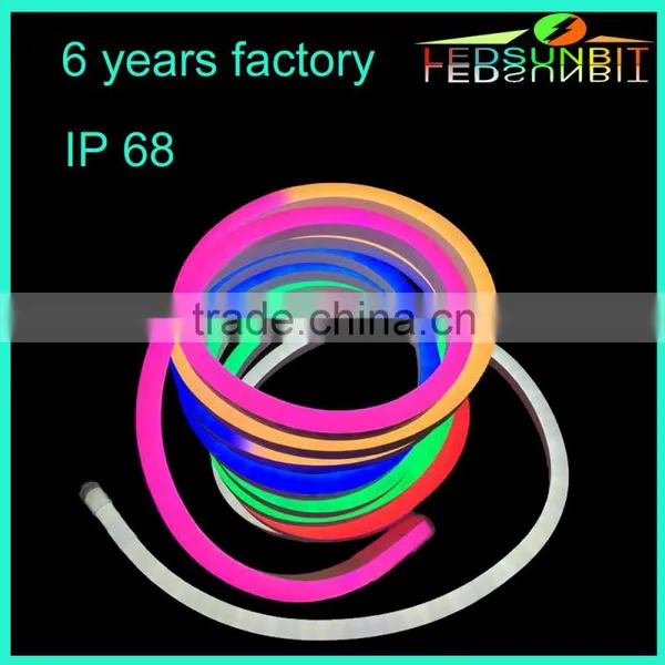 SMD 12*28mm PIXEL CHASING NEON FLEX IP68 With 108 Functions Color Changing Submersible Led Lights photo-2