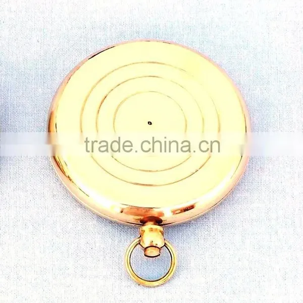 Beautiful Solid Brass Lensatic Compass 13379 photo-2