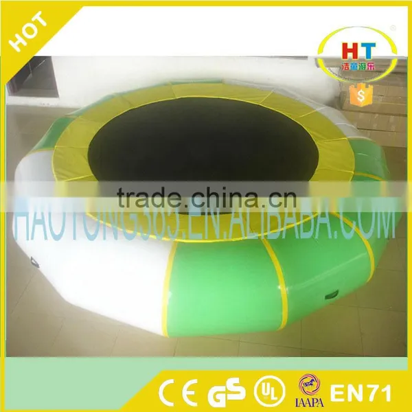Inflatable Play Station Jumper Heavy Duty Splash Inflatable Water Trampoline for Kid and Adult