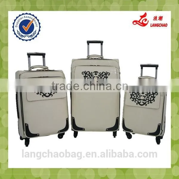 2015 Newest Carve Patterns Hot Sale Leather Luggage photo-3