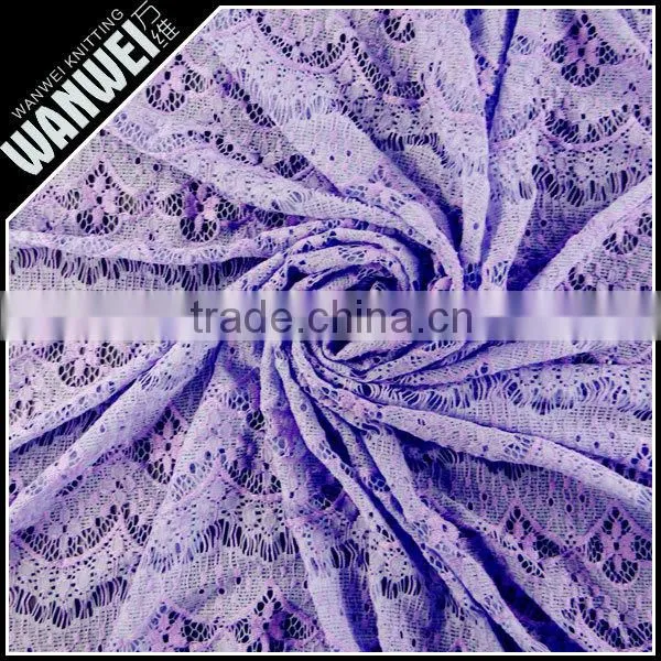 70% Off Red Color Lace Fabric - Nylon Cotton- Width 150cms Fabric For Underwear or Girl Dress 1301 photo-4