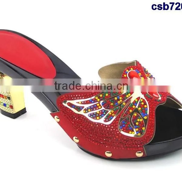 CSB7202 Chowleedee 2016 the Latest Fashion Woman Italy Style High Heel Sandal Shoes photo-3