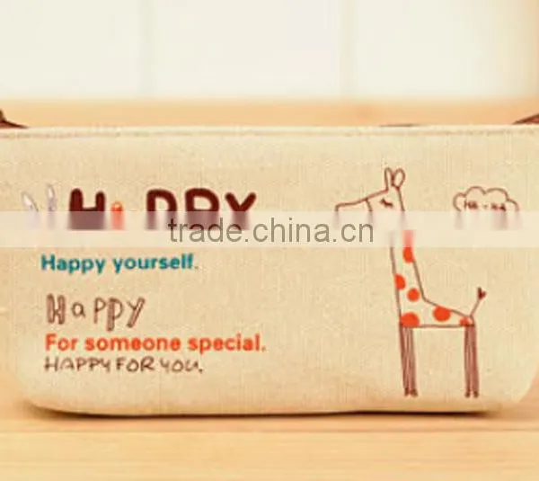 Hot Sale Lovely Happy Style Pencil Case China Supplier photo-3