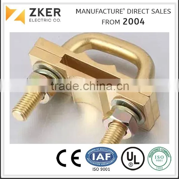 Brass Clamp for Earth Rod to Bandlet