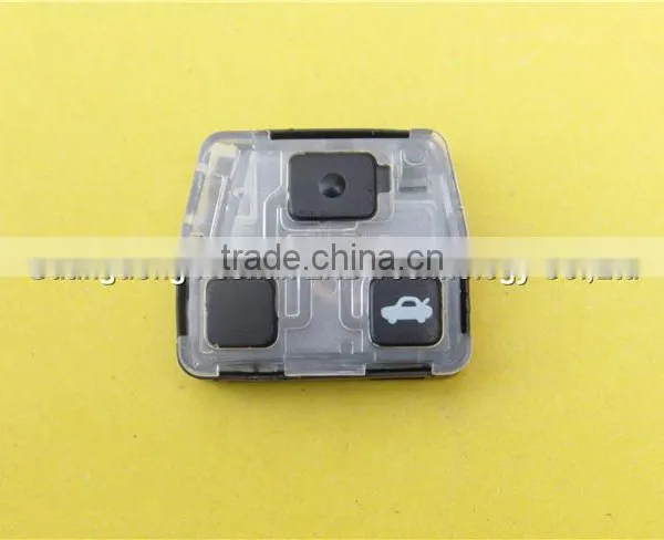 Replacement 3 Buttons Key Pad for Toyota Camry RAV4 Remote Rubber Keypad photo-2