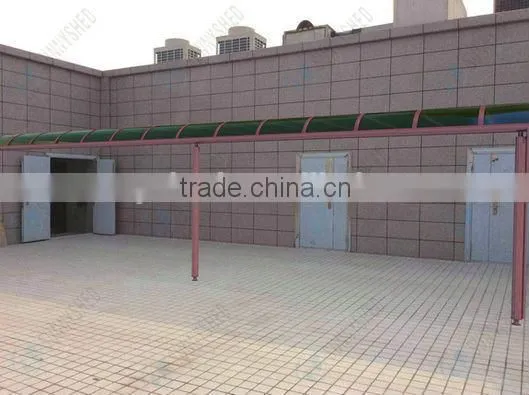 DIY Design Double Polycarbonate Sheet Door Patio Canopy Awning for Carport photo-4
