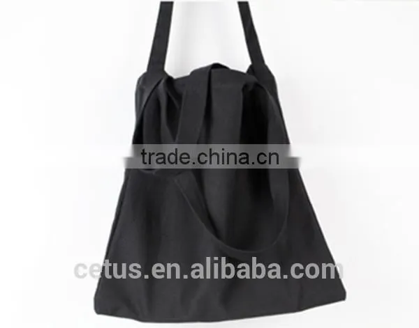 Collapsible Single-shoulder Canvas Tote Bag in Shopping Bags Quality Choice photo-4