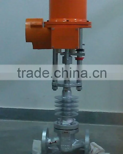 MOTORIZED LINEAR GLOBE CONTROL VALVE WITH INTEGRAL STARTER UNIT CONTROLLER photo-6