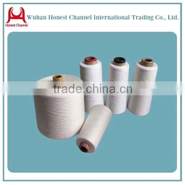 Spun Sewing Polyester Yarn/plastic Yarn Dyeing Cone Poly Sewing Thread photo-5