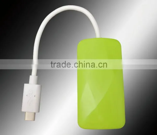 USB 3.1 Type c to USB2.0 HUB With Lan Port and Mirco USB PORT Compatible With USB2.0/1.2/1.0 photo-2