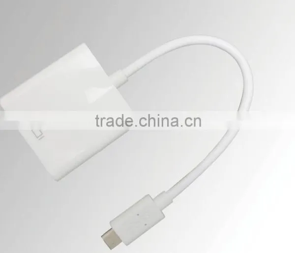 Hot Sale USB3.1 Type C to VGA Adapter and Connector for Macbook photo-4