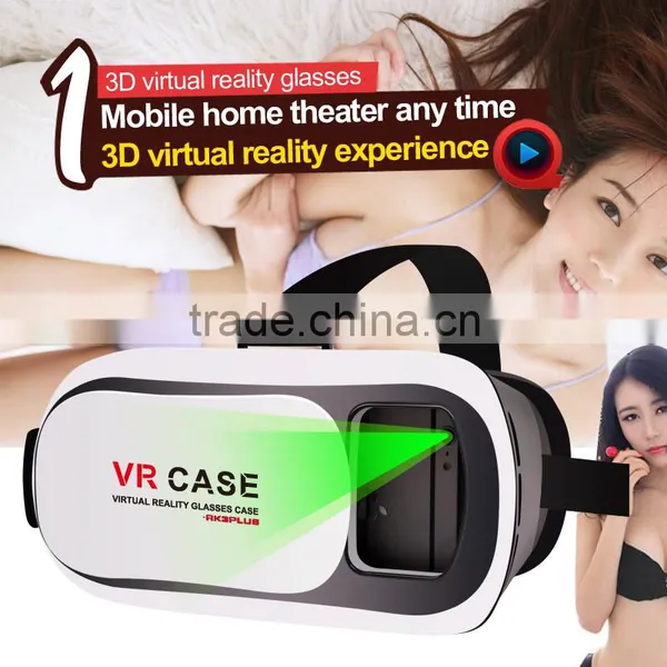 VR BOX Version 2.0 Generation Distance Adjustable 3D Glasses VR Box VR Case photo-5