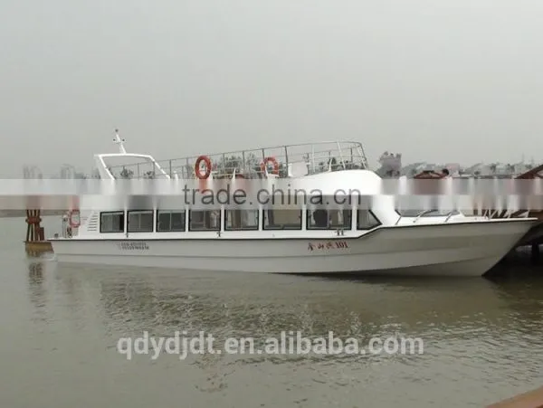 17.7m X3.99mx1.4m Fiberglass 63 Seats Passenger Ferry Boat photo-2