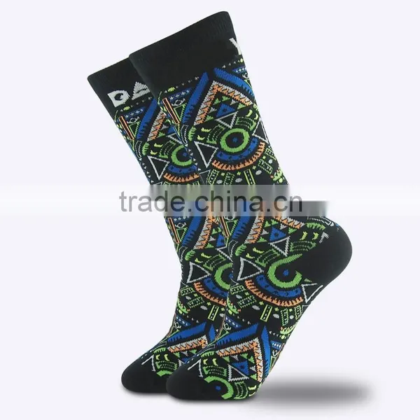 Men Custom Combed Cotton Dress Socks Business Socks Fashion Socks photo-2