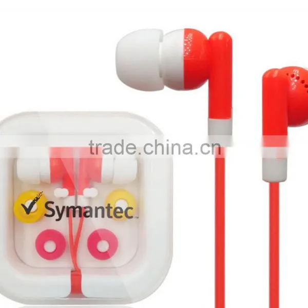 In-ear Wired Earphone With Square Plastic Box photo-4