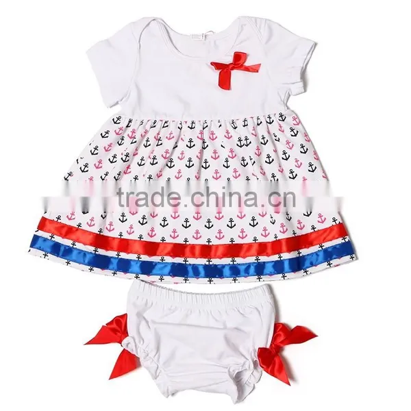 100% Cotton Fashion New Born Baby Gift Set for Baby Girl Summer Set
