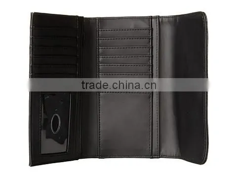 Black Leather Wallet for Womens photo-4