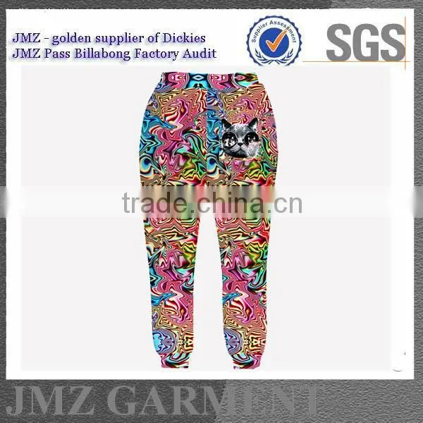 China Fashion Jogger Pants for Men With Animal Sublimation photo-2