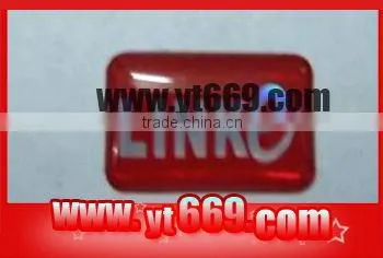 Color Clear PU Epoxy Resin Dome Sticker