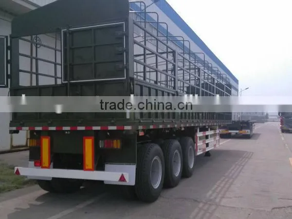 Animal,Vegetable,Grain Transport Side Wall Semi Trailer photo-2