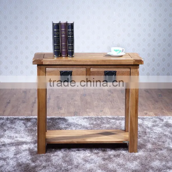 Contemporary Antique Solid Wood Oak Sideboard With Drawers photo-6