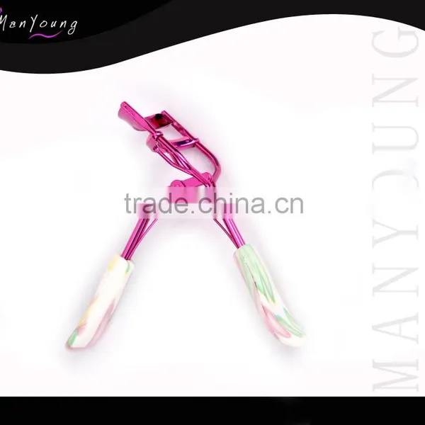 Makeup Cosmetic Eye Lashes Eyelash Curler with Silicone Replacement Refill Pads