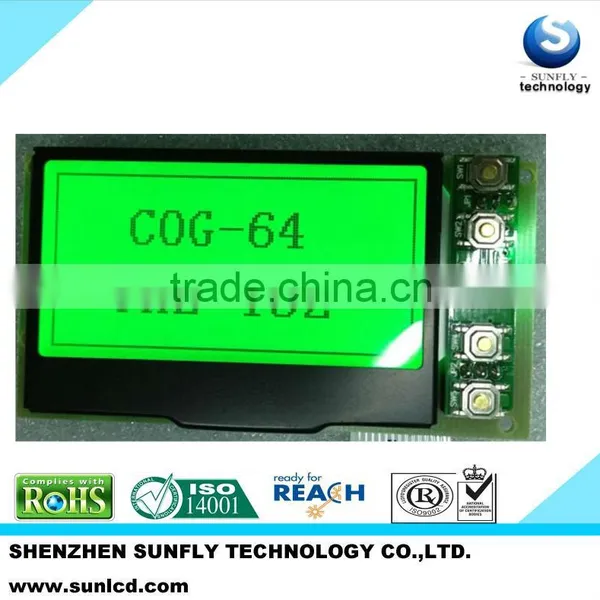 Ali Hot Sale 132x64 Graphic Lcd Display STN Lcd Transparent Lcd Display photo-2
