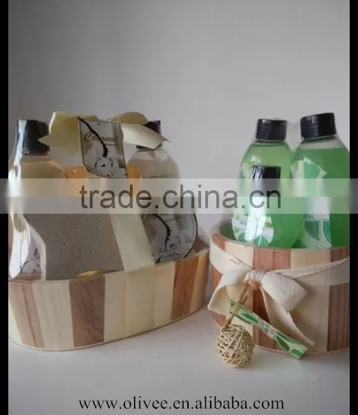 Whitening Moisturizing Skin Care Set Bath Set With Wooden Box photo-2