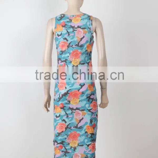 Wholesale Price Long Dress 2016 Ladies Latest Design For Summer photo-3