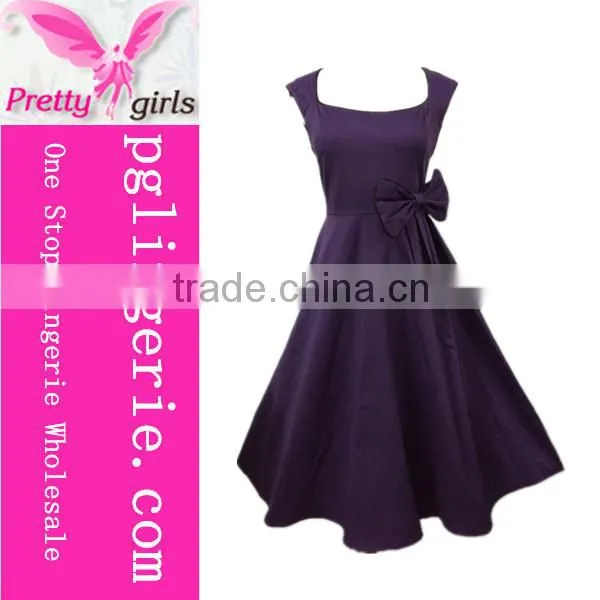 Hot Sale Laides Vintage Retro Dress For Women photo-2
